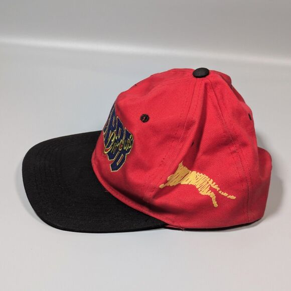 VTG Ringling Brothers Barnum Bailey RBBB Circus Hat Cap Snapback Red 90's - Picture 3 of 7